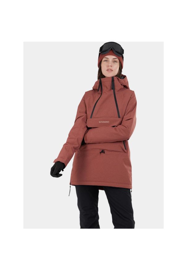 FUNDANGO - Kurtka Narciarska Damska Fundango Hooper Eco. Kolor: różowy. Sezon: zima. Sport: narciarstwo