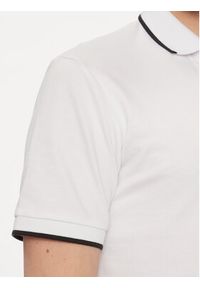 BOSS - Boss Polo Passertip 50507699 Biały Slim Fit. Typ kołnierza: polo. Kolor: biały. Materiał: bawełna #3