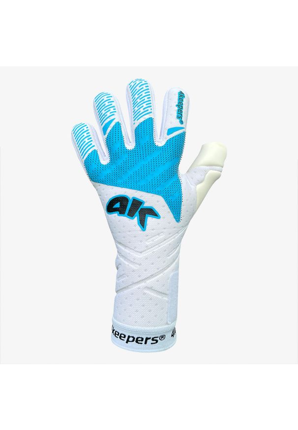 4KEEPERS - Rękawice Bramkarskie dla dorosłych 4keepers ELITE PHANTOM NC. Kolor: biały. Sport: piłka nożna