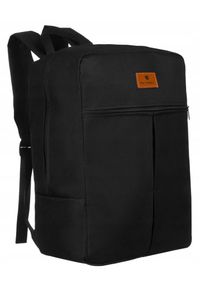 Plecak podróżny Peterson [DH] PTN GBP-10 czarny. Kolor: czarny. Styl: klasyczny, sportowy