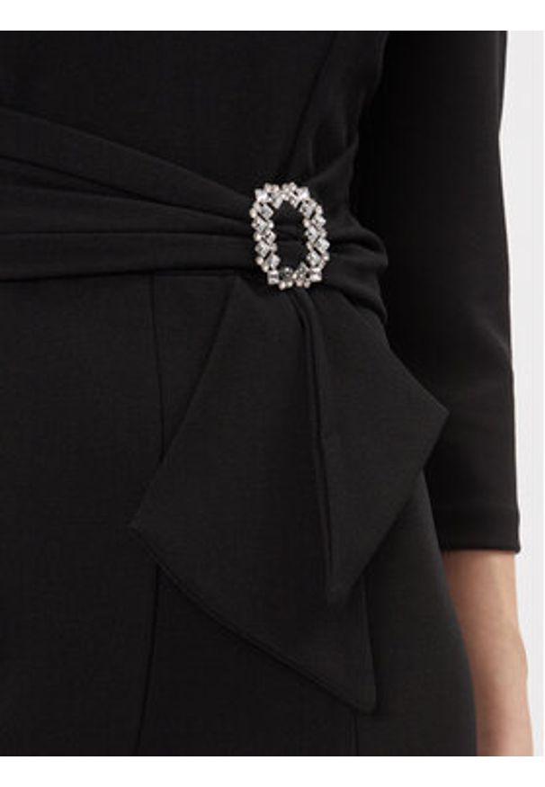 Rinascimento Kombinezon CFC0116137003 Czarny Regular Fit. Kolor: czarny. Materiał: syntetyk