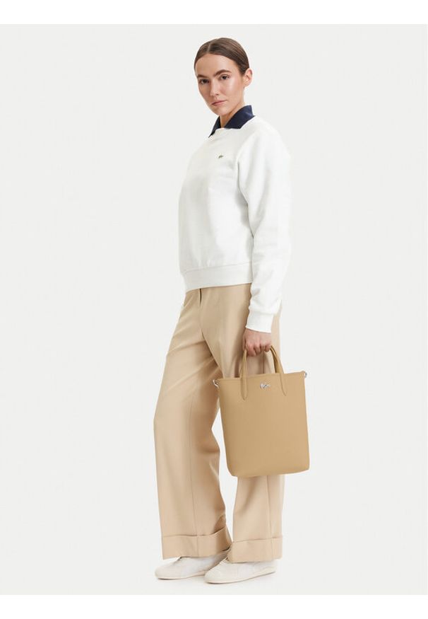 Lacoste Torebka NF2991AA Zielony. Kolor: zielony. Materiał: skórzane