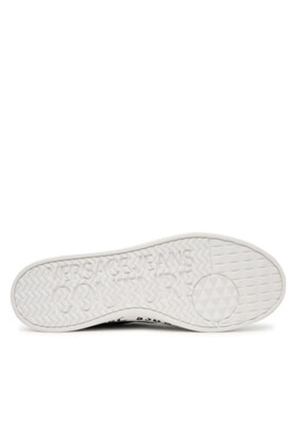 Versace Jeans Couture Sneakersy 80YA3SK6 ZPB82 Czarny. Kolor: czarny. Materiał: skóra