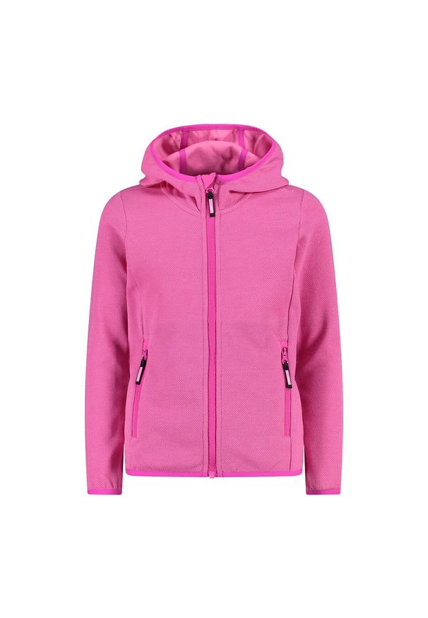 Bluza dziecięca turystyczna CMP 34H6375. Kolor: różowy. Sport: turystyka piesza