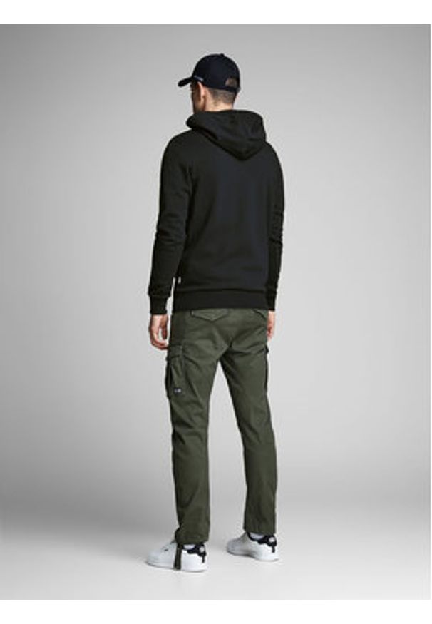 Jack & Jones Bluza Corp Old Logo 12137054 Czarny Regular Fit. Kolor: czarny. Materiał: bawełna