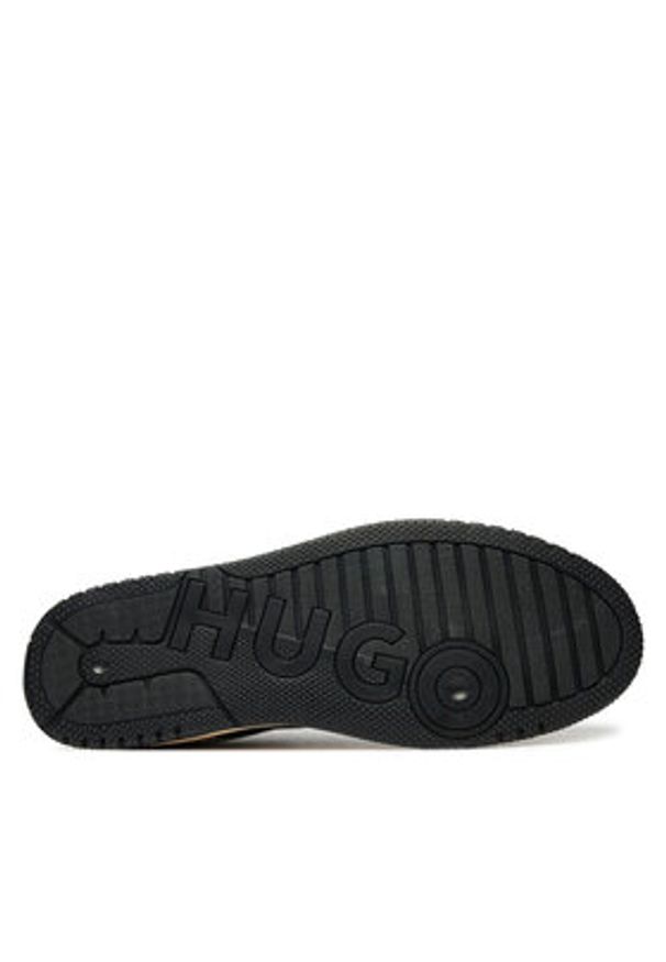 Hugo Sneakersy Hadrian 50529902 10266726 01 Brązowy. Kolor: brązowy. Materiał: skóra