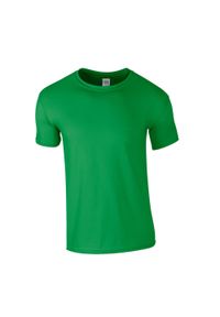 GILDAN - Koszulka Softstyle Dla Dorosłych Unisex. Kolor: zielony. Sport: turystyka piesza #1