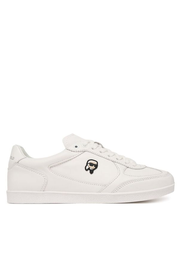 Karl Lagerfeld - KARL LAGERFELD Sneakersy Kandidate KL63830N Biały. Kolor: biały. Materiał: skóra