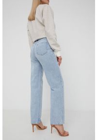 MICHAEL Michael Kors jeansy damskie medium waist. Kolor: niebieski