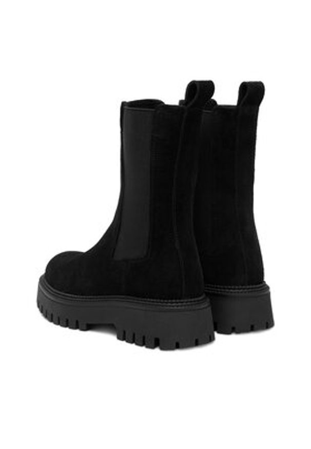 Badura Sztyblety C-BILLIE-8045 Czarny. Kolor: czarny. Materiał: skóra, zamsz