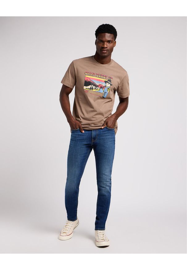 Lee - LEE MĘSKIE SPODNIE JEANSOWE MALONE VACATION HOME 112349241 L736016172