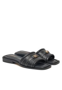 Michael Kors Klapki Mandy Slide 40R5MAFS2L Czarny. Kolor: czarny. Materiał: skóra #4