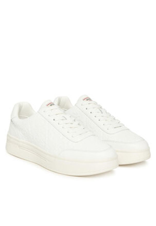 Guess Sneakersy FMFWI3 LEA12 Biały. Kolor: biały. Materiał: skóra
