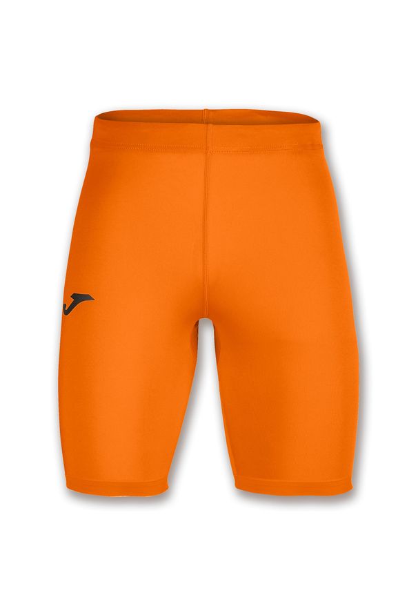 Spodenki piłkarskie termoaktywne Joma Brama Academy. Kolor: pomarańczowy. Długość: krótkie. Sezon: lato. Sport: piłka nożna