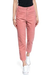 Wrangler - SPODNIE WRANGLER DAMSKIE MOM JEANS BRAND APRICOT W246UPP06 112127945. Stan: podwyższony. Materiał: jeans #4
