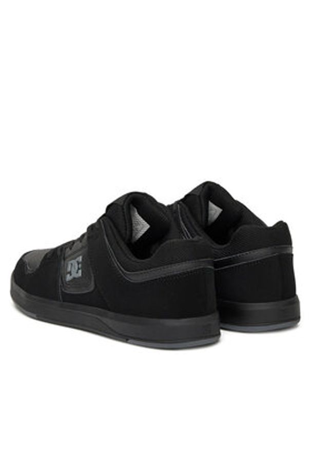 DC Sneakersy DC SHOES CURE DC01681062 Czarny. Kolor: czarny. Materiał: skóra