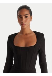 Marciano Guess Sukienka koktajlowa 5BGK11 5036Z Czarny Regular Fit. Kolor: czarny. Materiał: wiskoza. Styl: wizytowy #3