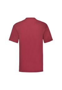 FRUIT OF THE LOOM - Koszulka Unisex Dla Dorosłych Valueweight. Kolor: czerwony