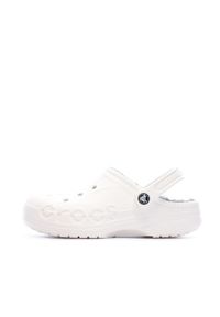 Buty do chodzenia damskie Crocs Baya Lined Clog. Kolor: biały. Materiał: materiał, syntetyk. Styl: sportowy #1