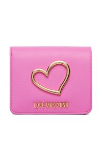 Love Moschino - LOVE MOSCHINO Portfel JC5506PP1OLQ0604 Różowy. Kolor: różowy. Materiał: skóra #1