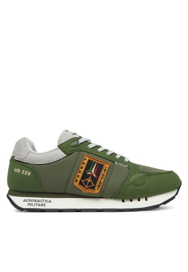 Aeronautica Militare Sneakersy 251SC292CT3331 Zielony. Kolor: zielony. Materiał: materiał