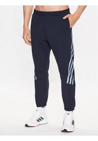 Adidas - adidas Spodnie dresowe Future Icons 3-Stripes Joggers IJ6373 Niebieski Slim Fit. Kolor: niebieski. Materiał: bawełna, dresówka #1