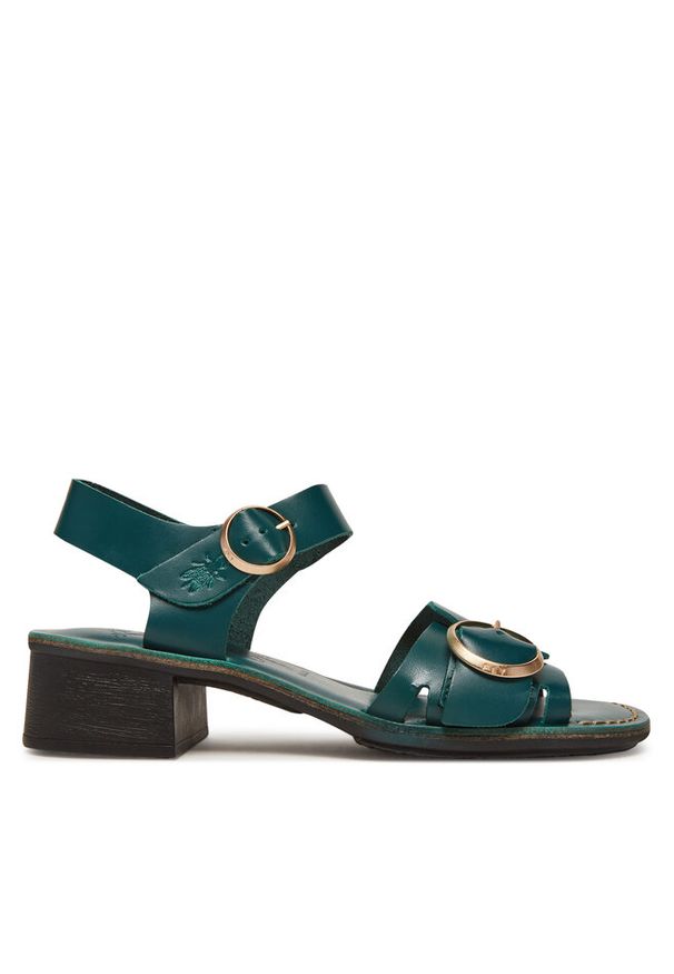 Sandały Fly London. Kolor: zielony