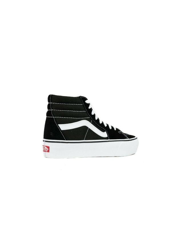 Buty do chodzenia damskie Vans SK8HI Platform 2. Kolor: czarny. Materiał: guma, materiał, syntetyk. Obcas: na platformie. Model: Vans SK8. Sport: turystyka piesza