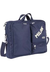 Milan - Torba na laptopa niebieska. Kolor: niebieski #1