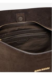 Gino Rossi Torebka EO-LARA-513-518-2 Brązowy. Kolor: brązowy. Materiał: skórzane, zamszowe