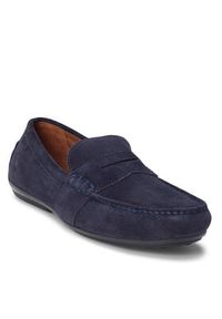 Polo Ralph Lauren Mokasyny Reynold 803893741001 Granatowy. Kolor: niebieski. Materiał: zamsz, skóra