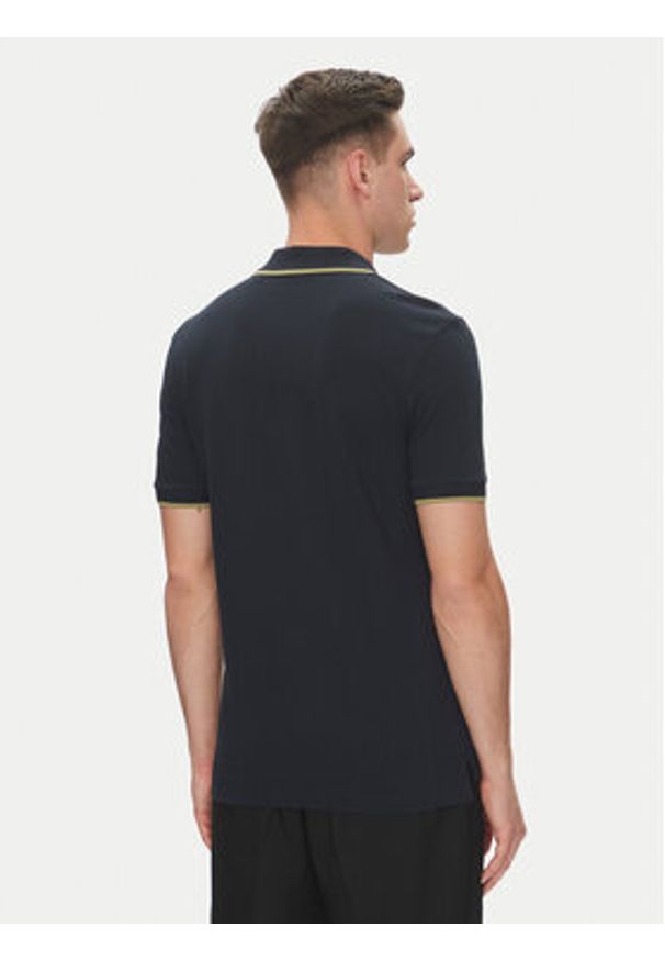 BOSS Polo Parlay 190 50494697 Granatowy Regular Fit. Typ kołnierza: polo. Kolor: niebieski. Materiał: bawełna