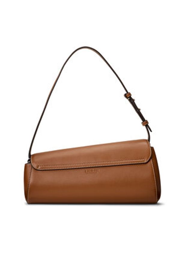 Lauren Ralph Lauren - LAUREN RALPH LAUREN Torebka 431977487001 Brązowy. Kolor: brązowy. Materiał: skórzane