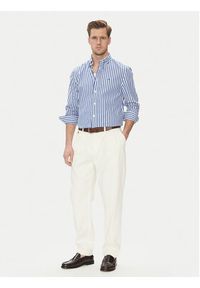 TOMMY HILFIGER - Tommy Hilfiger Koszula MW0MW39159 Niebieski Regular Fit. Kolor: niebieski. Materiał: bawełna