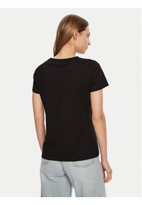 Guess T-Shirt V5RI16 J1314 Czarny Shirt Fit. Kolor: czarny. Materiał: bawełna