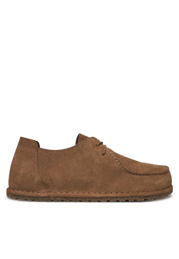 Birkenstock Półbuty Utti Lace 1027274 Brązowy. Kolor: brązowy. Materiał: zamsz, skóra