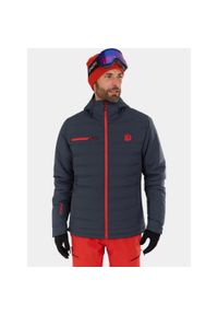 FUNDANGO - Kurtka Narciarska Męska Fundango Orion. Kolor: czerwony, szary, wielokolorowy. Sezon: zima. Sport: narciarstwo #1