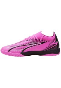 Buty piłkarskie Puma Ultra Match It 107758 01 różowe. Kolor: różowy. Materiał: guma. Sport: piłka nożna #5