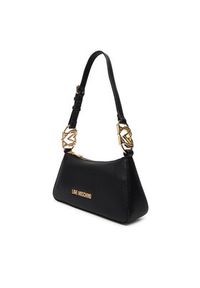 Love Moschino - LOVE MOSCHINO Torebka JC4007PP1OLB0000 Czarny. Kolor: czarny. Materiał: skórzane #3