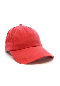 Czapka z daszkiem męska Superdry Vintage Emb czerwona. Kolor: czerwony. Materiał: bawełna. Styl: vintage