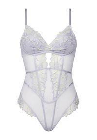 Hunkemöller Body 301936 Fioletowy. Kolor: fioletowy. Materiał: syntetyk