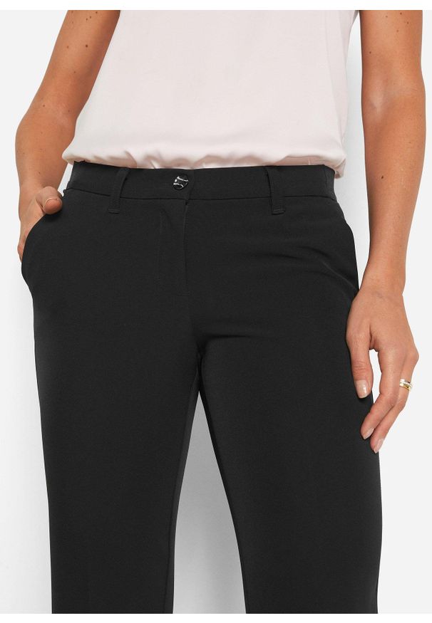 bonprix - Spodnium (2 części). Kolor: czarny. Styl: elegancki, klasyczny