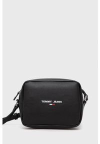 Tommy Jeans torebka kolor czarny. Kolor: czarny. Rodzaj torebki: na ramię