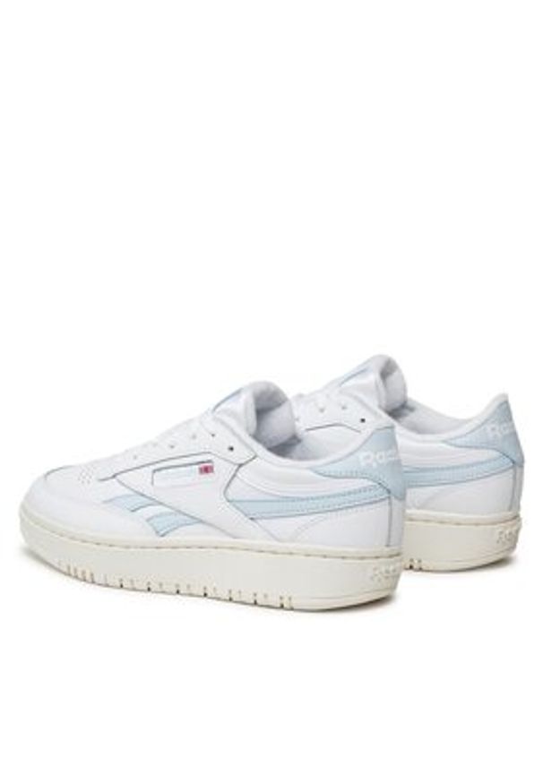 Reebok Sneakersy Club C Double IE1609 Biały. Kolor: biały. Materiał: skóra. Model: Reebok Club