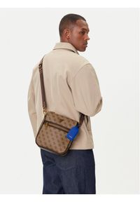 Guess Saszetka HMMILO P5417 Brązowy. Kolor: brązowy. Materiał: skóra #1