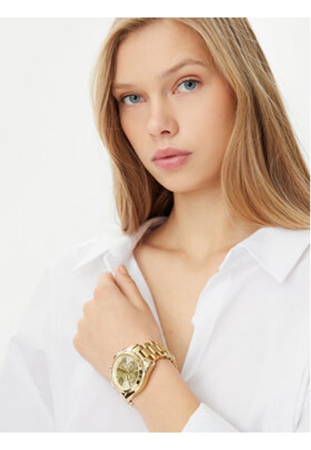 Michael Kors Zegarek Bradshaw MK5605 Złoty. Kolor: złoty