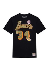 Mitchell & Ness - Koszulka Los Angeles Lakers NBA Script N&N Lakers Shaquille O'neal. Kolor: czarny. Sport: koszykówka #1