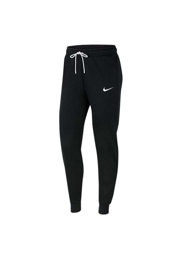 Spodnie sportowe damskie Nike Wmns Fleece Pants. Kolor: wielokolorowy, czarny, biały. Materiał: dresówka