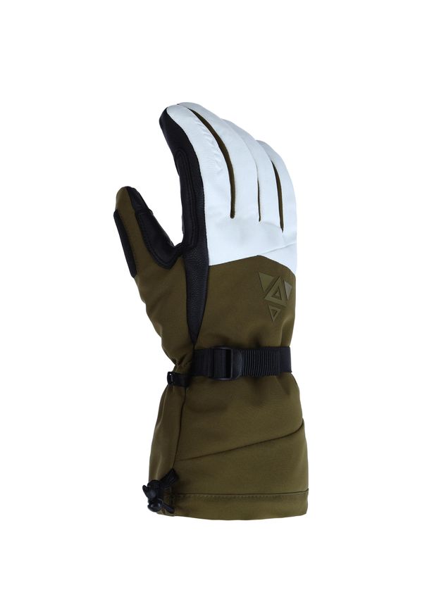 Viking - Rękawice freeride'owe dla dorosłych VIKING Norvik Pro. Kolor: zielony. Sezon: zima. Sport: narciarstwo