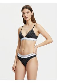 Calvin Klein Underwear Stringi LV00QF8518 Czarny. Kolor: czarny. Materiał: bawełna #6